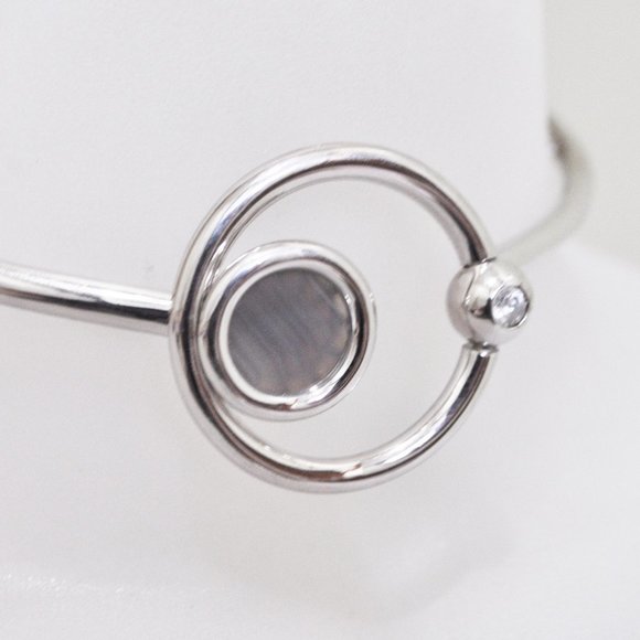 Eddie Borgo Jewelry - New EDDIE BORGO Celestial Orbit Moon Silver CHOKER